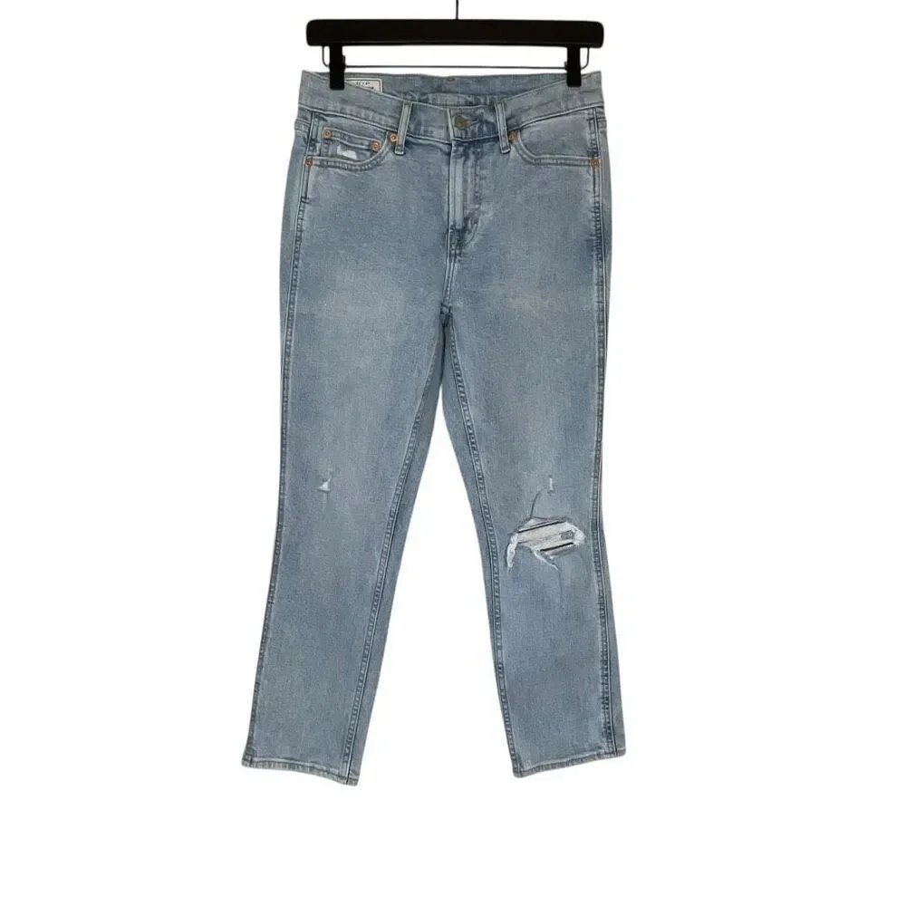 Gap Vintage Slim Mid Rise Light Wash Jeans Size 27 / 4P